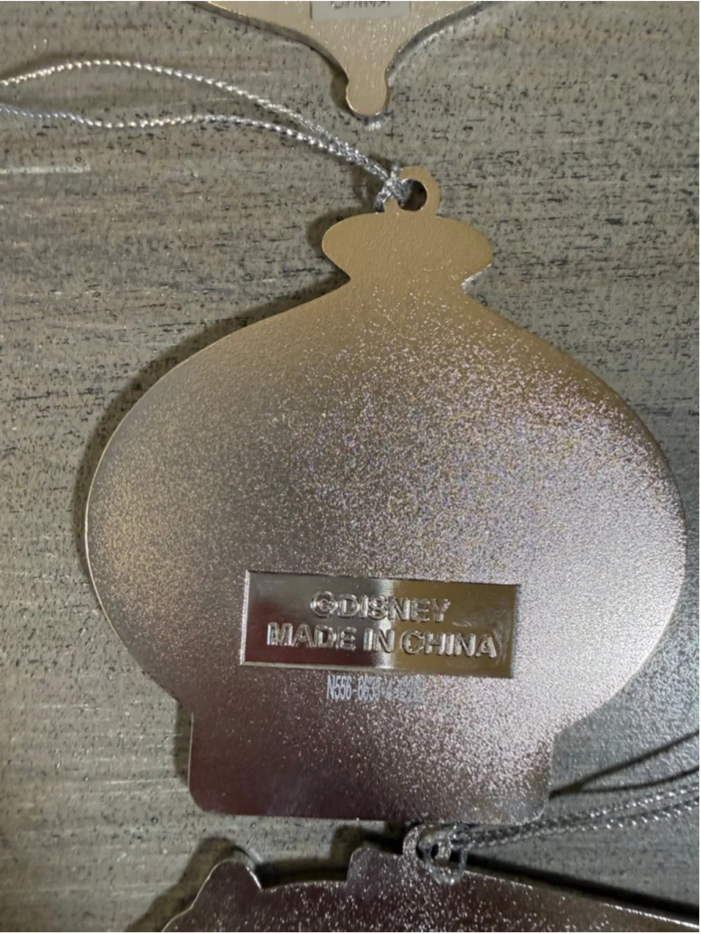 Disney Cast Member Exclusive Holiday Ornament Lot (3) - 2011, 2012, 2016 Metal